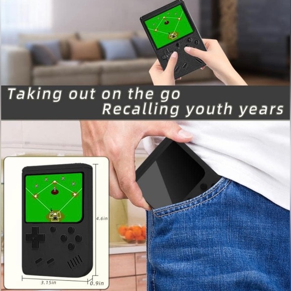 Handheld Console with 400 Classic FC Games - Portable, TV Connection Two-Player - Picture 5 of 8